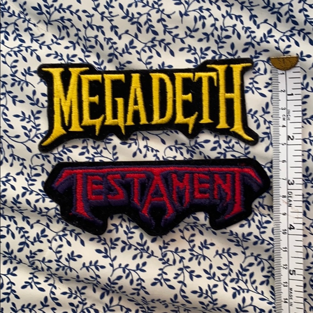 Heavy Metal Patches (2)